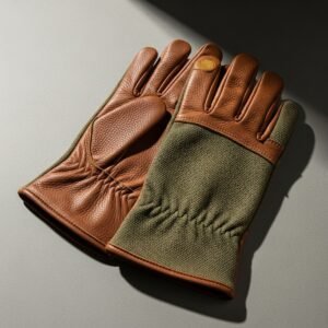 Leather Palm Work Gloves
